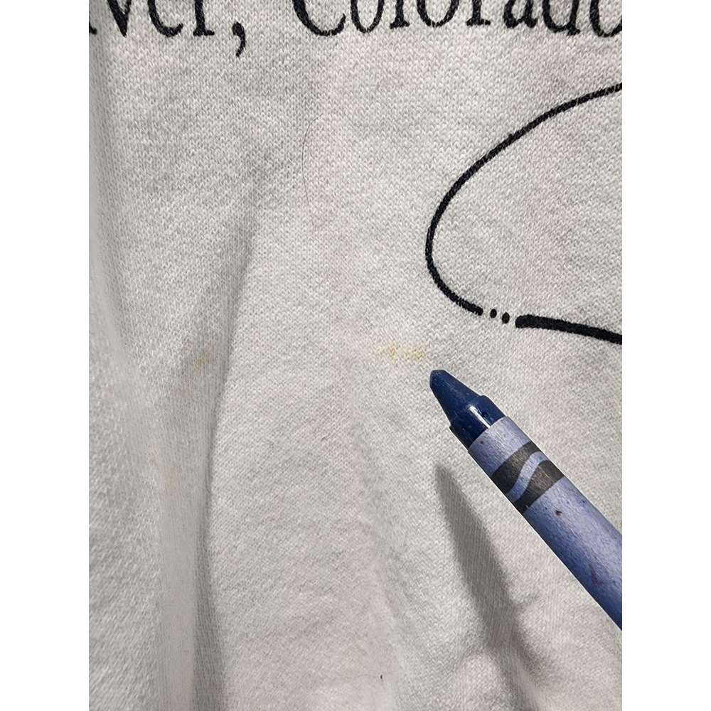 Vintage 1988 Fruit of the Loom US Figure Skating Denver Colorado Sweatshirt XL - Picture 3 of 7